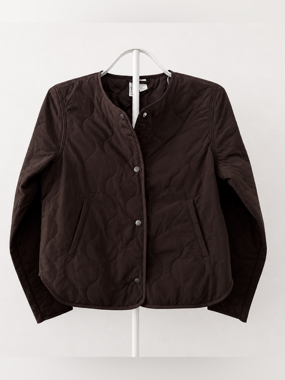 H&M Dark Brown Quilted Jacket